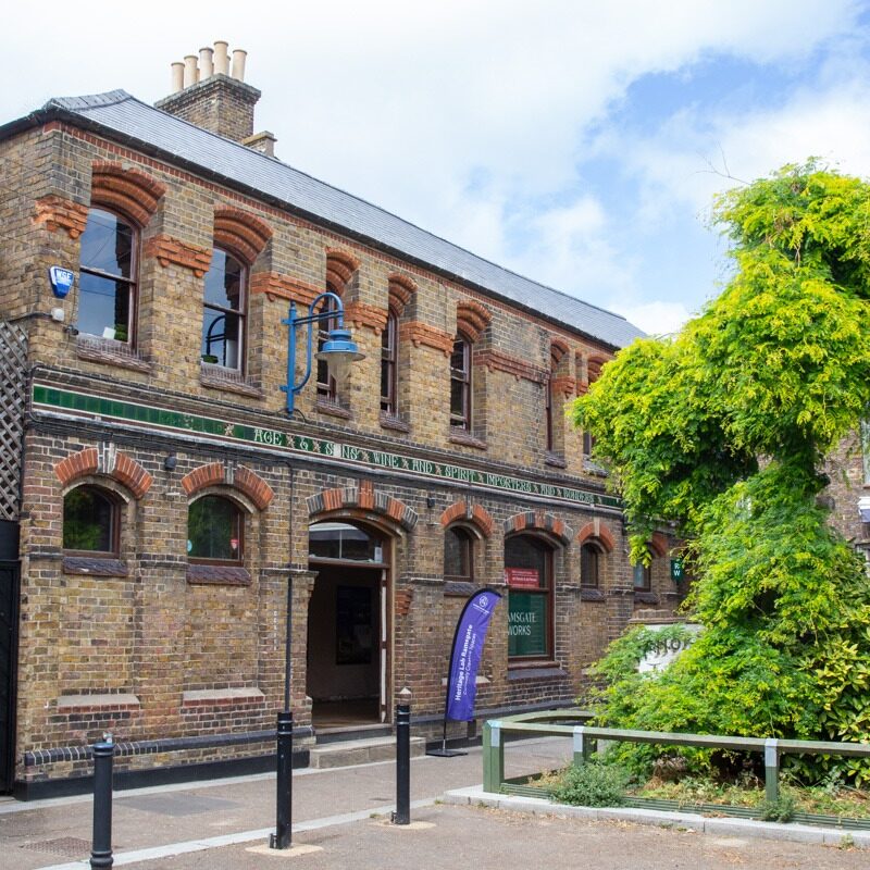 An image of the exterior of the Old Wine Warehouse in Ramsgate, which has been recently redeveloped.