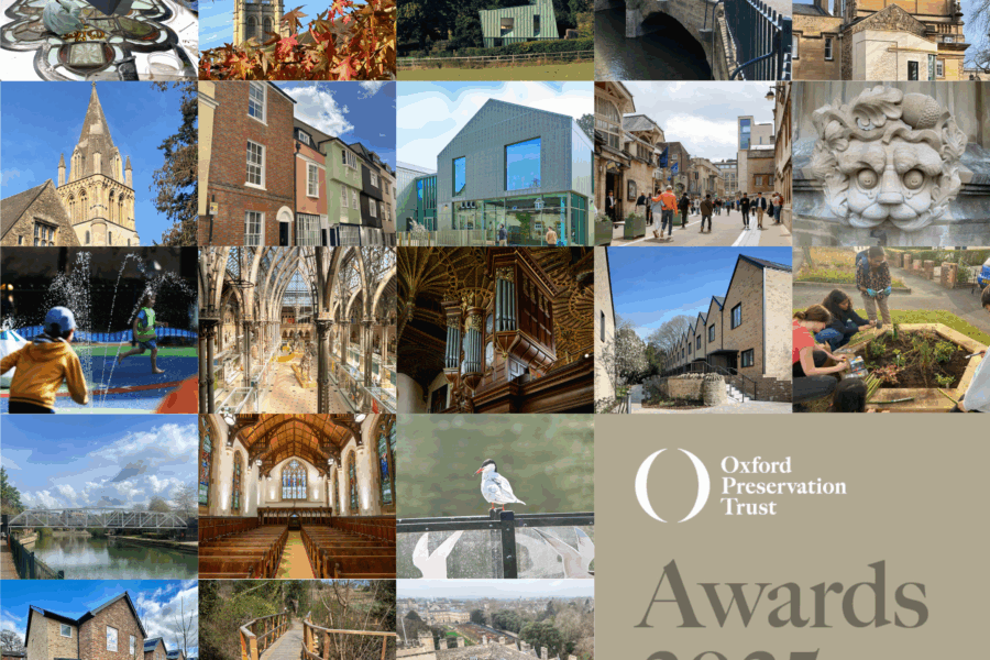A montage of photos of the shortlisted projects for the awards.