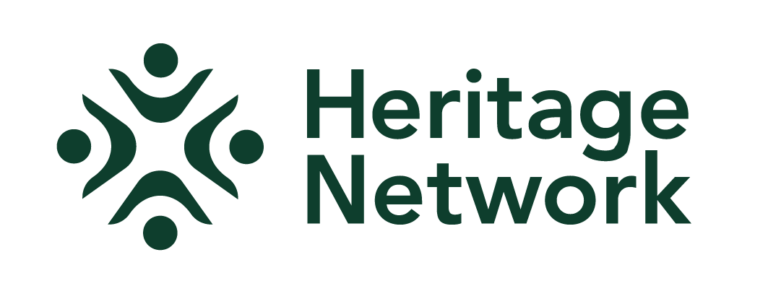 Heritage Network logo.