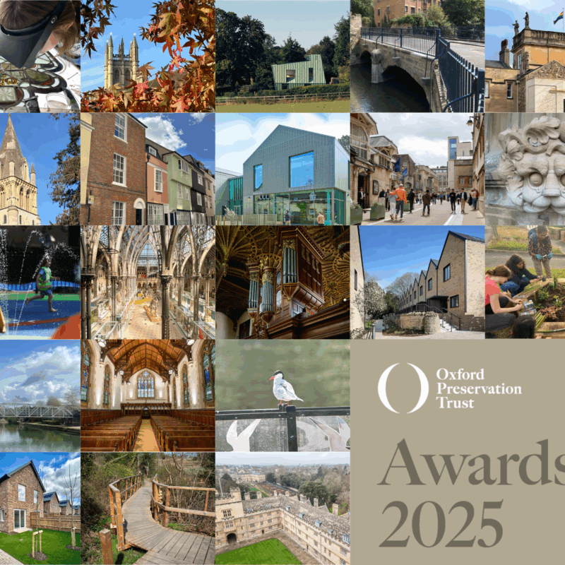 A montage of photos of the shortlisted projects for the awards.